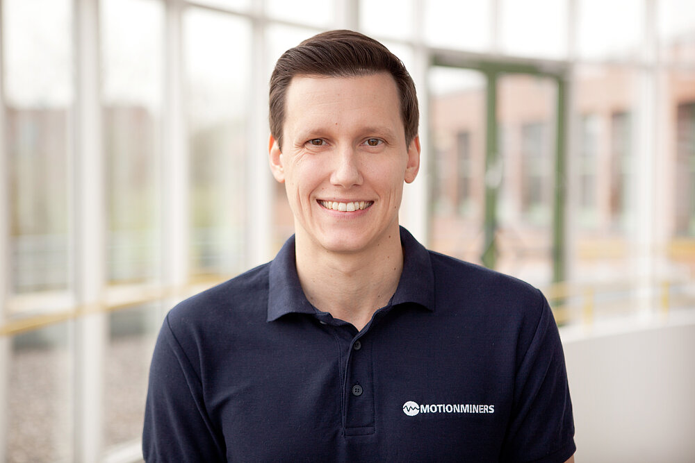 Picture of Sascha Kaczmarek ,Co-Founder of MotionMiners